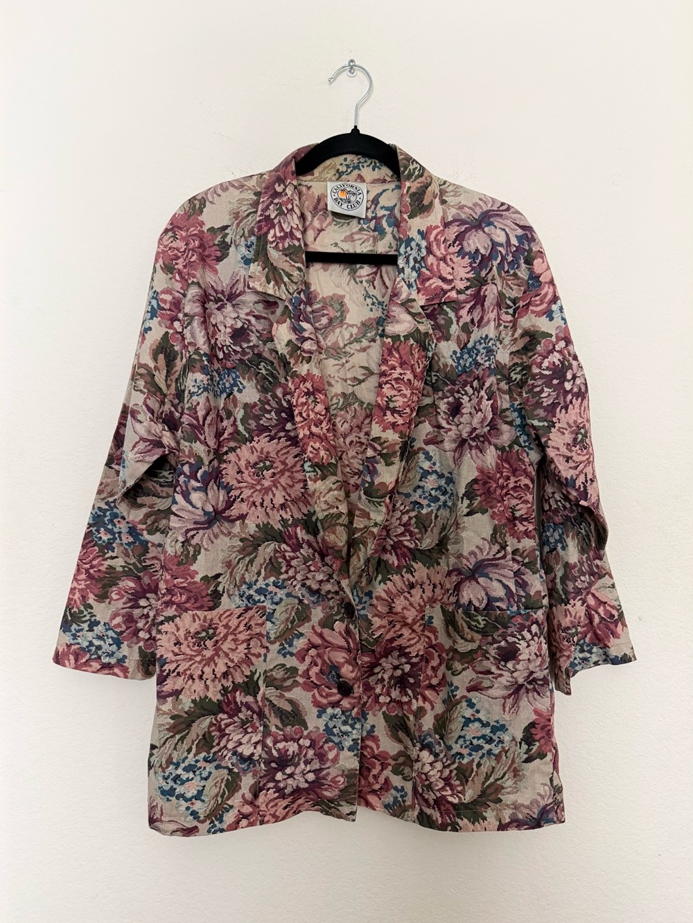 🌸 vintage 90’s tapestry inspired lightweight coat